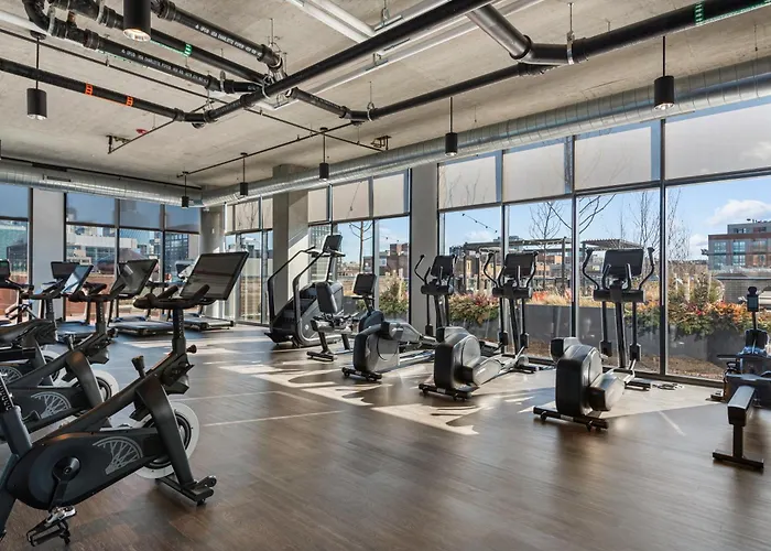 Apartment Fulbrix Bright Designer With West Loop Views *